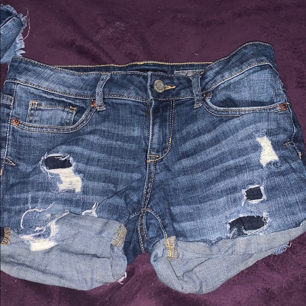 aeropostale size 2 jean shorts